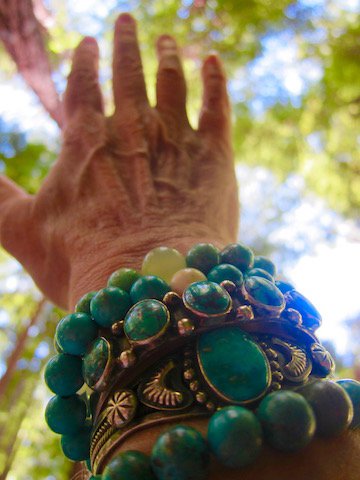 Hand and Beads